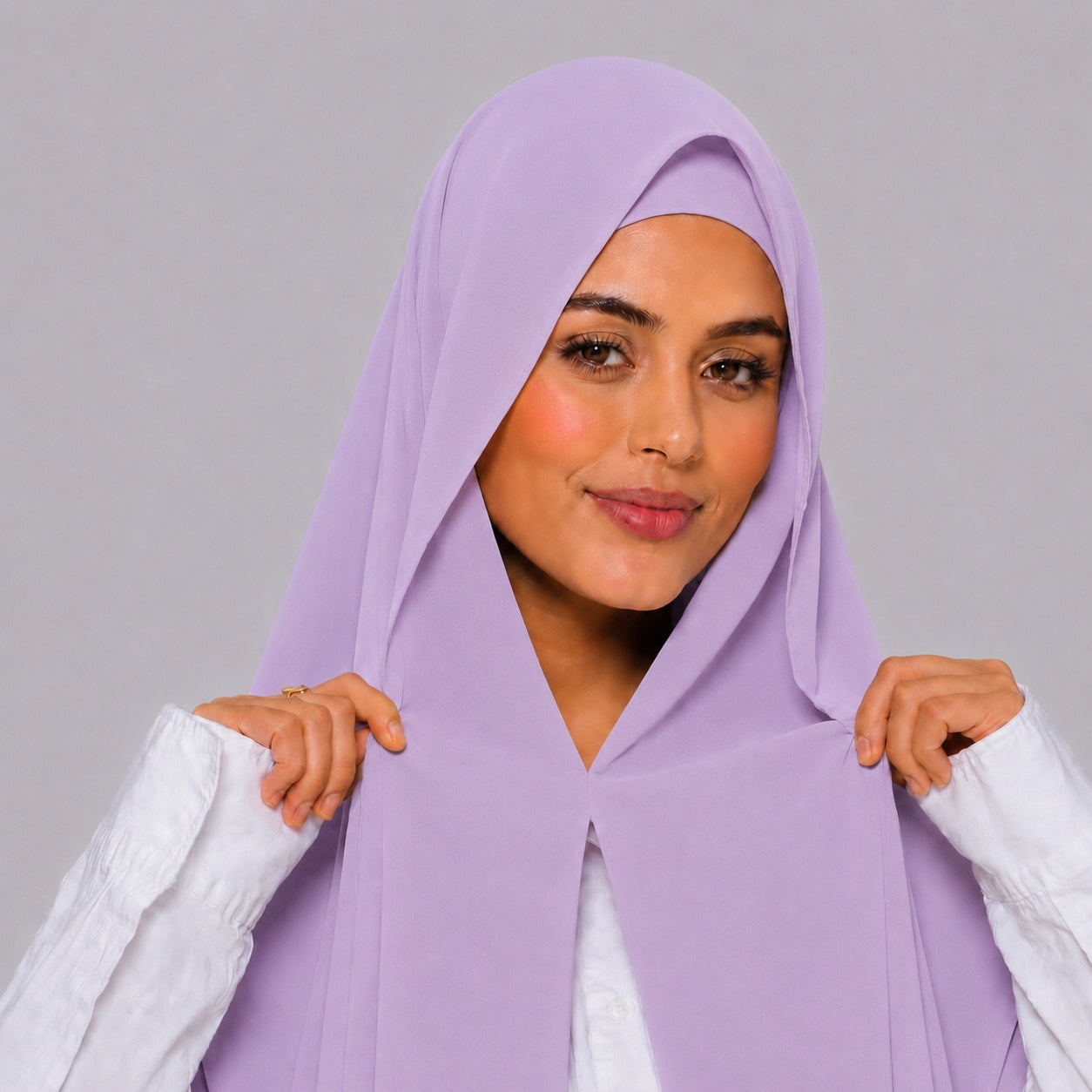 Hijab Magnétique Premium – Voile avec Aimants Intégrés