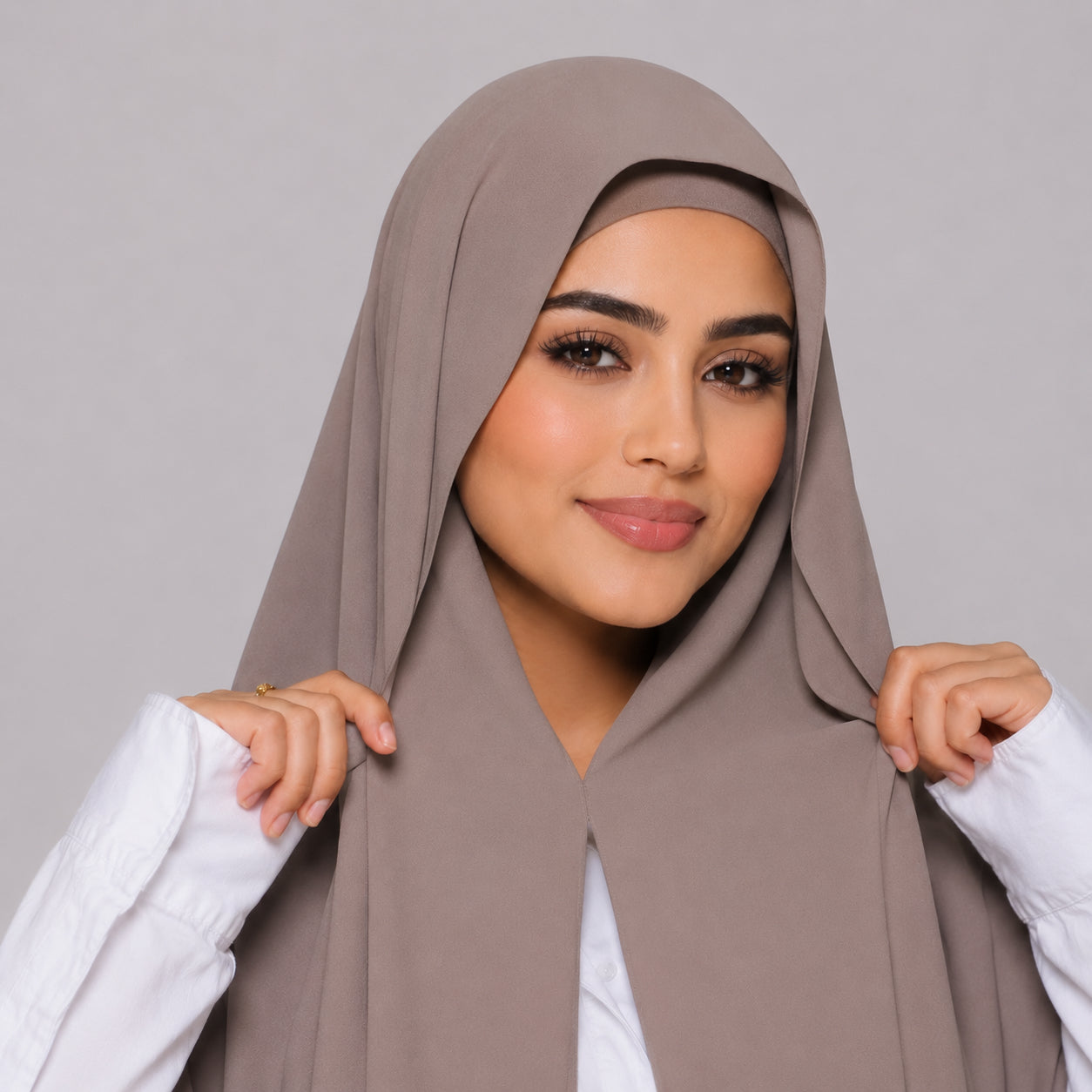 Hijab Magnétique Premium – Voile avec Aimants Intégrés