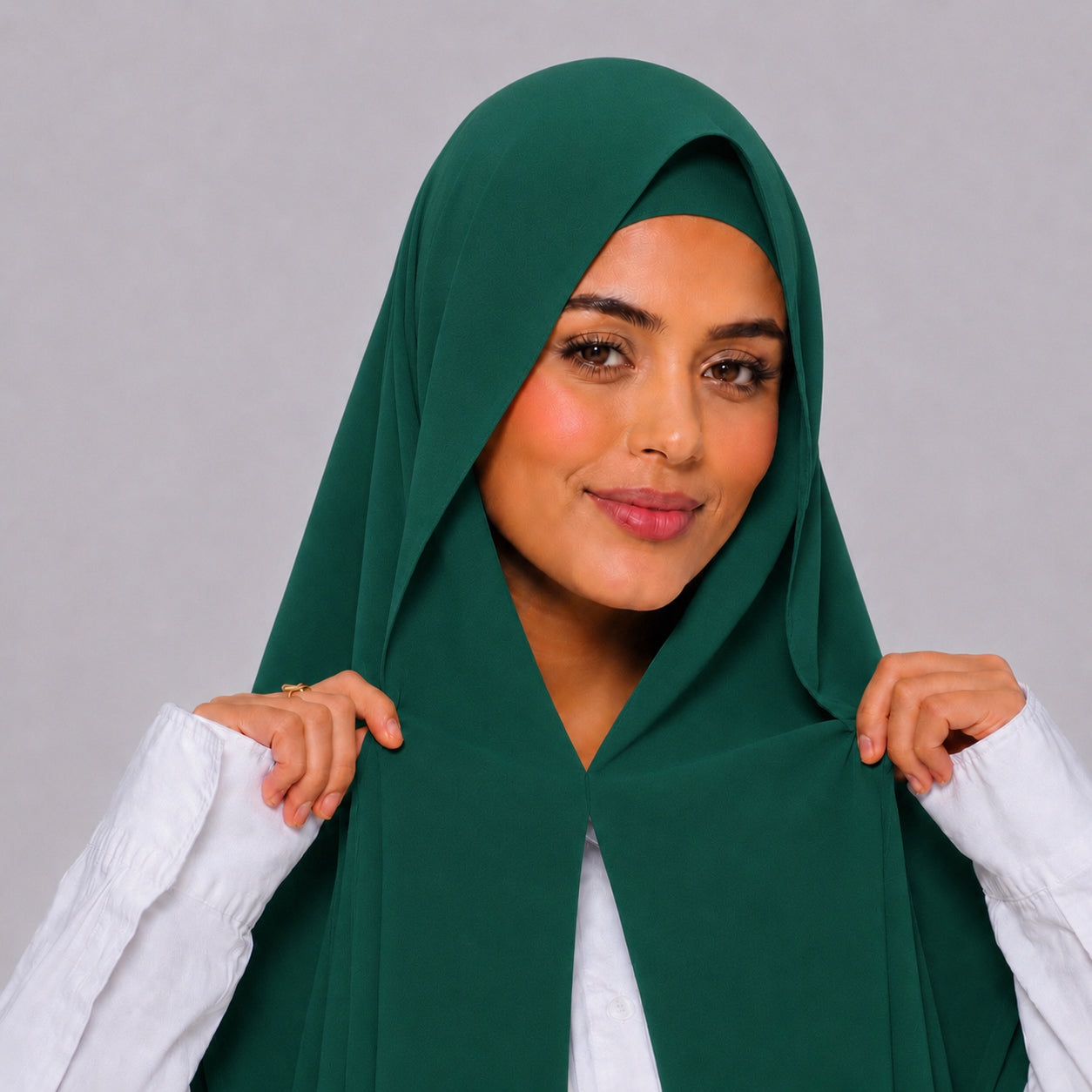 Hijab Magnétique Premium – Voile avec Aimants Intégrés