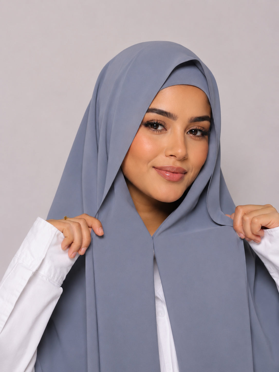Hijab Magnétique Premium – Voile avec Aimants Intégrés